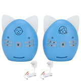 V30 Digital Audio Baby Monitor Portable Alarm Sensitive Wireless Two Way Baby Cry DetectorBlue UK V1294-YM0901-3113210099619