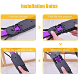 Foldable Dog And Cat Poop Scooper Pet Long Handle Pooper Scooper, Easy To Pick Up Waste, Black & V1188-MS-227-2452