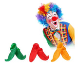 Easy on Off Red Clown Shoes for Adults Perfect for Masquerade and Costume Events V1370-AZ4-18247