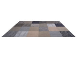 Carpet Tiles Reusable 508 x 508 mm, 24 PCS Modular Carpet Square Rug, Commercial Floor Soft Padded V952-KCXFKDT2424IJUMHI001V0
