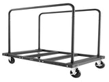 Drywall Cart Dolly, 816 kg Load Capacity, Steel Panel Truck Cart with 12.5 mm Swivel Casters, Lumber V952-BLTCHJGSGSBKHDXOC001V0