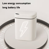 Grrvtrz Touchless Bathroom Trash Can.6 Gallon Automatic Motion Sensor Rubbish Can with Lid Water V1189-LWWAL-20260325-02401