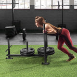 VEVOR Weight Training Sled, Pull Push Power Sled with Handle, Fitness Strength Resistance Training, V952-SJXQTXSXTL123OVWYV0