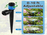 36-Pack 360 Degree Drip Irrigation Emitters, High Flow Rate, Anti-Clog & Long Service Life, for V1369-AZ3-W-12001
