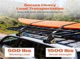 Ladder Rack Ratchet Straps, 47.6-50.8 mm Black Round Tube Mount, 38 mm Wide x 2.25 m Long Black V952-YGTJJLGDD4J0S0IWZ001V0