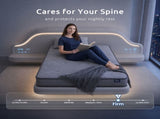 Levitex King Single Mattress 25 cm Hybrid Pocket Spring with 4cm Egg Crate Foam for Deep Sleep MATTRESS-LV-LUMINA-25-KS