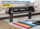 Vinyl Cutter Machine, 34inch Cutting Plotter, Offline Cutting Machine Kit Mobile Bluetooth, Precise V952-KZJHSACSK870LWSHOV3