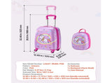 Kids Luggage Set, 2 Piece, 45.7 cm Hardside Rolling Wheels Suitcase with Hard-Shell Backpack, V952-2JTETXLX2PCS9S1IW001V0