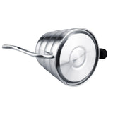 304 Stainless Steel Pour Over Coffee Gooseneck Kettle Teapot with Thermometer Home 1.2L V1294-YM0722-JY03666-02