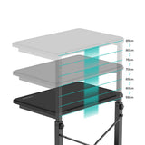 activiva Height Adjustable PC & Printer Storage Stand V186-ACA-STA-01K