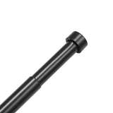 VEVOR Double Rod Curtain Rods, 72-144 inches Adjustable Length, Black Double Curtain Rods V952-CLG72144INCHK73QDV0