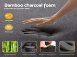 35cm Giselle Mattress King Bed Bamboo Pocket Firm Foam MATTRESS-E-MIDNIGHT-35-K
