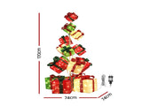 Jingle Jollys Christmas Decorations Lighted Gift Box Tower Christmas Lights Stackable 170cm XMAS-MOT-GIFTOW-WM