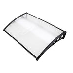 Instahut Window Door Awning 1mx1.5m Transparent AWN-PC6-1X15