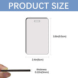 40 Pcs Luggage Tag Blanks - Rectangle Bulk with Belt - MDF Bag Tags - Heat Transfer Double Sides V1188-CYX-LHJ-2083