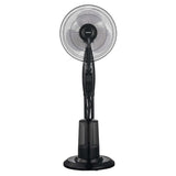 Freestanding Air Cooling Fan w/Misting Water Spray, W40cm, H1.2m RC V196-MF550