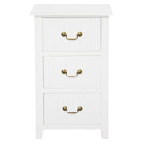 Tasmania 3 Drawer Lamp Table V199-LT003PNWH