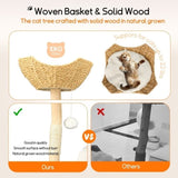 Cat Tree Condo Activity Center Sisal Scratcher Tower V178-66924