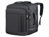 Black Expandable 17-Inch Laptop Travel Backpack with USB Port - Durable TSA Friendly Carry-on V888-ELOSUNG45061
