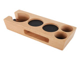 Wood Coffee Filter Tamper Holder Wooden Coffee Tamper Mat Stand for Home Cafe Restaurant Hotel V1294-YM0521-3118230076011