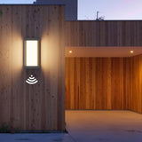 2 Pack Wall Light with Motion Sensor, LED 18W 3000K 1200 Lumens, IP65 Waterproof V1188-MS-520-038