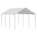 VEVOR 10 x 20 ft Carport Replacement Canopy Cover, Garage Top Tent Shelter Tarp Heavy-Duty V952-CKPB10X20FTB3Z2RRV0