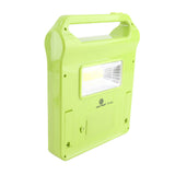 Portable Solar Camping Lantern LED Light Rechargeable 1200mAh Battery Green V1294-YM0901-3117250047311