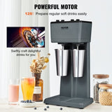 VEVOR Milkshake Maker Mixer Machine Double Head Stainless Steel Drink Blender V952-STNXJHABS375W5L6HV3