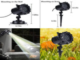LED Projector Light , Outdoor Indoor Xmas Decorative Lights, Rotating Waterproof LED V1294-YM0901-JY09163