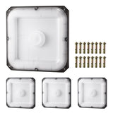4 Pack LED Canopy Lights 80W 8800LM 5000K Daylight Outdoor Canopy Lighting V952-TPDDS80W4JT0CK09FV7