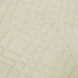 Jane Barrington Morris Light Cream Ultrasonic Embossed Lightly Quilted Reversible Coverlet Set King V442-IDC-COVERLETS-MORRIS-LIGHTCREAM-KI