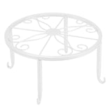 Single Layer Iron Plant Stand Floor Standing Simple Low Plant Stand Balcony Living Room Flower V1294-YM0717-3111220212114