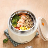 304 Stainless Steel Vacuum Insulated Lunch Box with Leak-Proof Lid Portable Thermal Food Jar, V1232-BWH-002Q