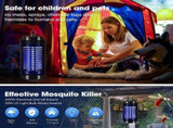 Electronic Mosquito Zapper, Indoor Flying Insect Mosquito Zapper, Safe And Silent V1192-AZ-W-30969