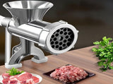Stainless Steel Manual Meat Grinder With Tabletop Clamp - Heavy Duty Sausage Maker & Vegetable V1189-WXFWAL-20260319-00289