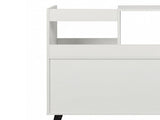 Levede Record Player Stand Vinyl Storage Cabinet Turntable Table 300 Albums EA0305-WH-AU