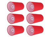 6Pcs Lampshade Modern Simple Cloth Art Inner Film Pendant Wall Light Shade Cover for Lamps E14 V1294-YM0718-3119200178111