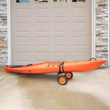 Foldable Kayak Cart Canoe Boat Carrier 250lbs Load with 10'' Solid Tires V952-S250LBS10INCHUJK2V0