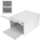 Shoes Box PP Storage Drawer Organizer Container Durable Cabinet for Home2pcs Big V1294-YM0901-3117200146011