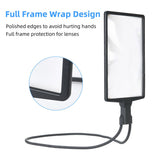 LED 5X Magnifying Glass with Light, Type-C Charging with Three Brightness Levels, Full Frame V1232-FDJ-5PS-001