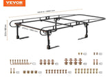 Truck Ladder Rack, 1000 LBS / 454 KG Strong Capacity Truck Racks, Non-Drilling / Drilling V952-KDJKDKCXLJKD1DVM9V0