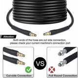 Krcher K2 K3 K4 K5 K6 K7 Pressure Washer Hose 10m Quick Connect Brass Nozzles V1188-YUC108-13898-1