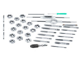 40Pcs M3-M12 Screw Nut Tap and Die Set with Wrenches and Thread Gauge Heavy Duty Hand Tools V1294-YM0722-JY04295