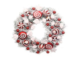 Christmas Wreath, Outdoor Christmas Wreath At The Front Door, Christmas Wreath, Christmas Party V1263-JX-1688