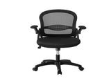 Artiss Mesh Office Chair Computer Gaming Desk Chairs Work Study Mid Back OCHAIR-L-2013-BK