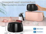 Ultrasonic Cleaner 43kHz, Portable Jewelry Denture Glasses Watch Ring Cleaning Machine, 300ml, Black V1237-ZY-924-185