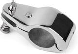 (Set of 2) Stainless Boat Bimini Top Hinged Jaw Slide 1" 25 mm V1259-DP01-A-1415