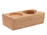 Coffee Tamper Holder Beech Distributor Storage Rack Coffee Bar Accessories for 58mm Tamper Wood V1294-YM0717-3118220188312