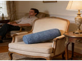1 Pcs Rectangular Cushion Lumbar Support Pillow for Sofa and Bed, Decorative Throw Pillow with V1192-AZ-W-26235