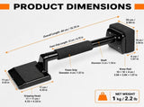 Carpet Knee Kicker Installation Tool with Steel Gripping Teeth & Foam Handle V324-CRPTKICK